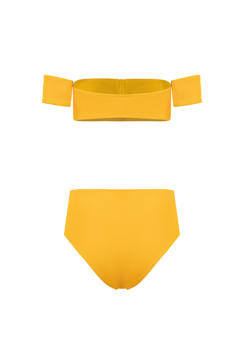 Aphrodite High Waist Bikini - Sunflower