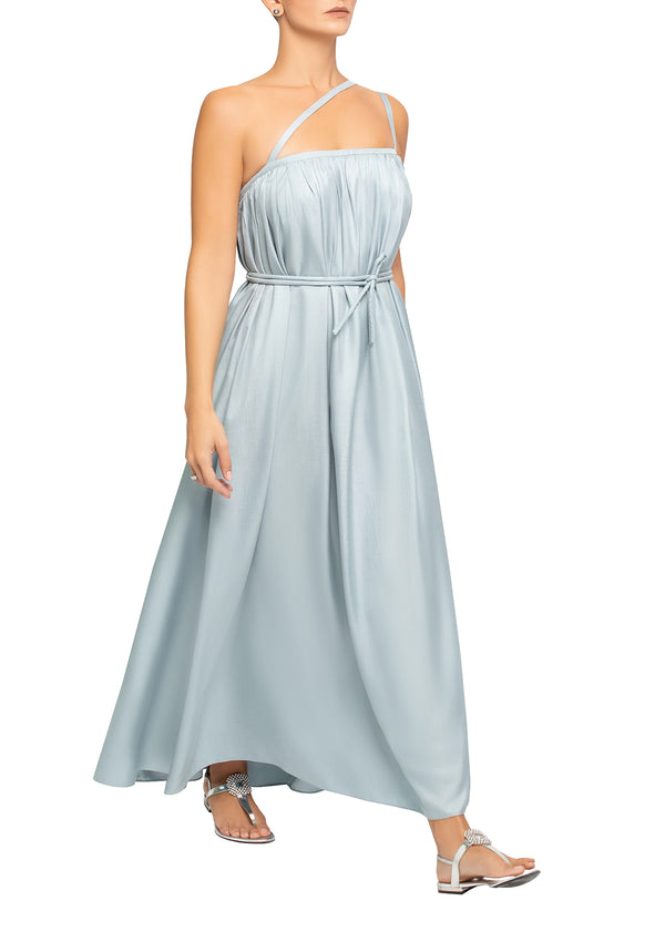 Grecian Dress - Powder